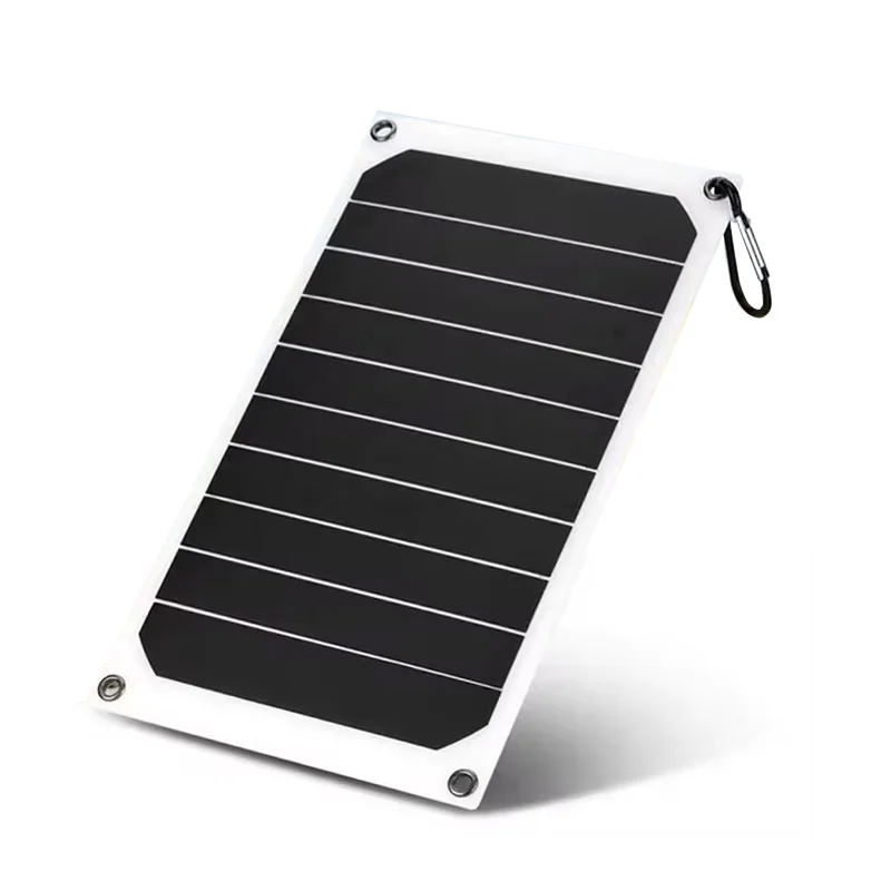 Solar Panel with USB interface Waterproof Outdoor Camping Portable Battery Mobile Phone Charging Bank Charging Panel