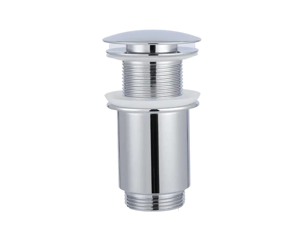 High Quality Brass Ceramic Basin Drainer With Overflow Pop up Waste Sink Drains