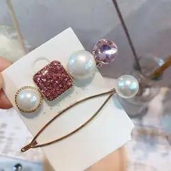 cute gold plated hair clips butterfly