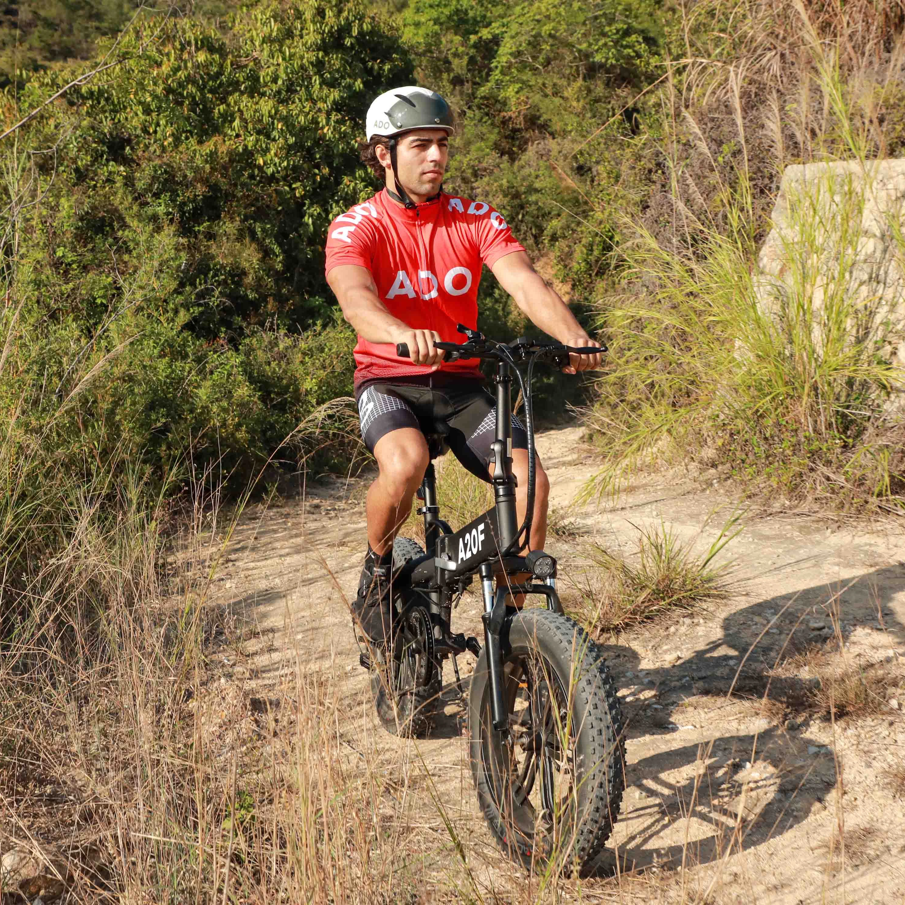 ADO A20F fat tire folding electric bike bicycle ebike for adult electric city mountain road fat bike sur ron electric dirt bike