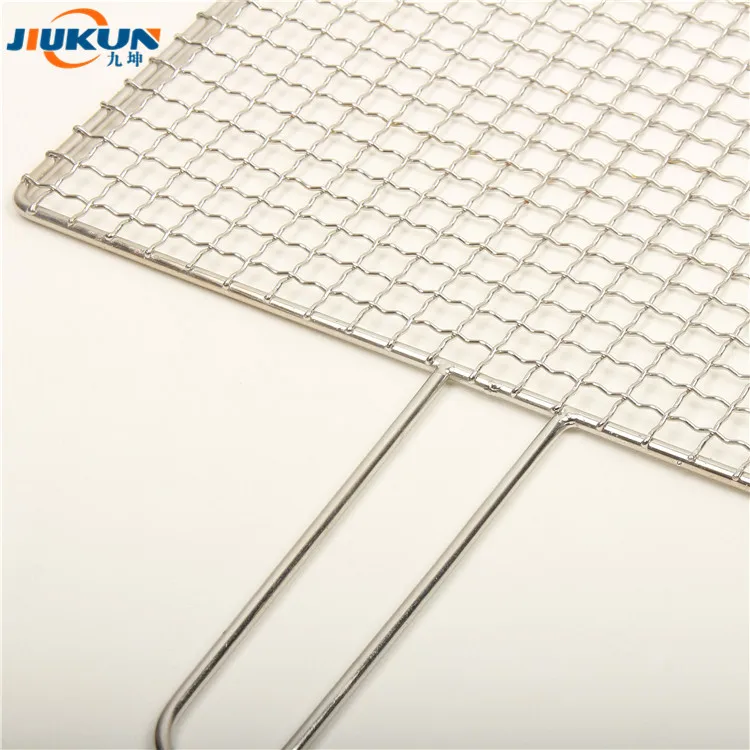  Stainless Steel wire mesh rack for roasting food non stick metal sheet barbecue and baking