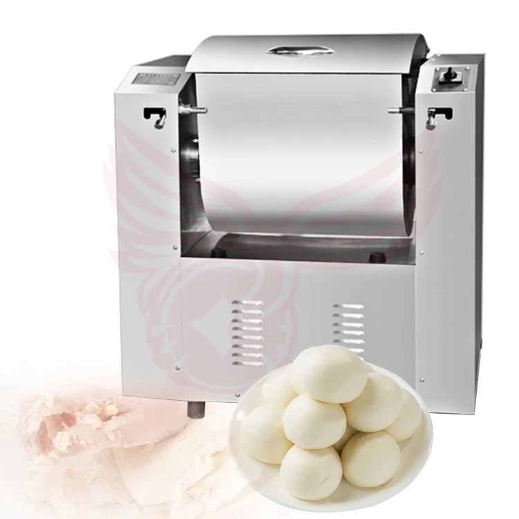 Newslly Commercial 25L Horizontal Flour Dough Mixer for Bakery Use