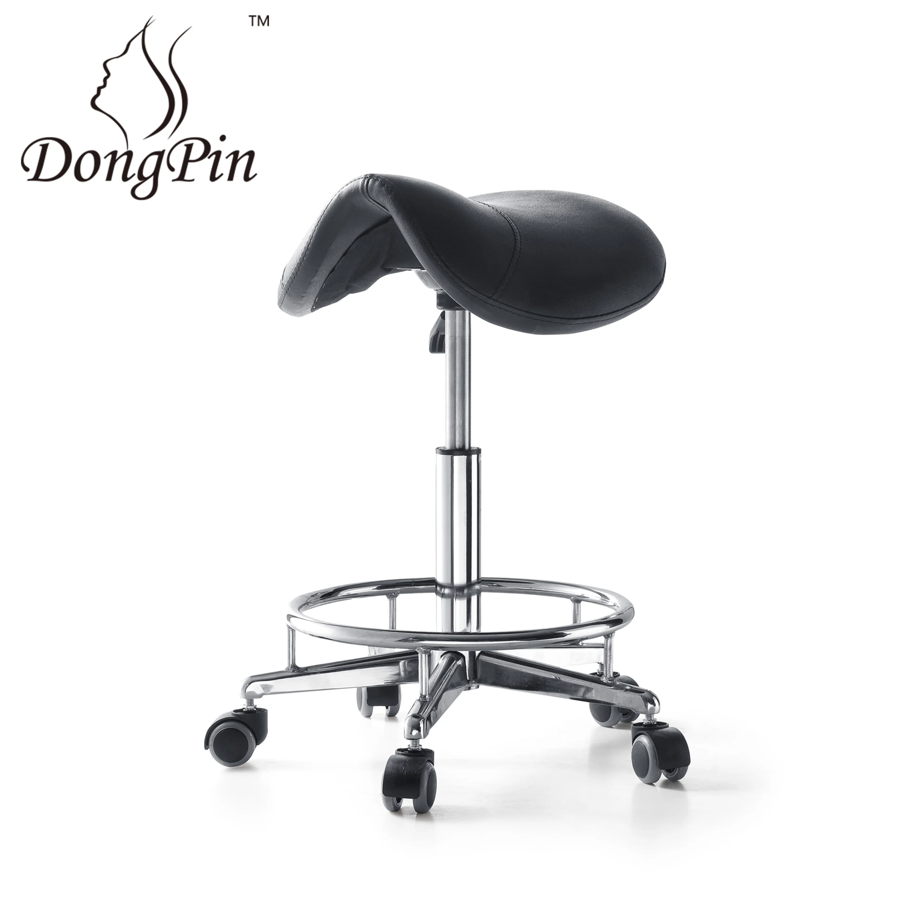 Salon chair Hydraulic Saddle chair Rolling Medical Massage Stool Chair
