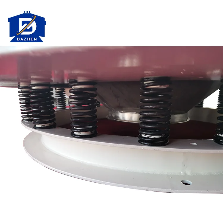 Diameter 1500mm compact screener inline vibro sieve sifter for coal ash chemicals and metal powders