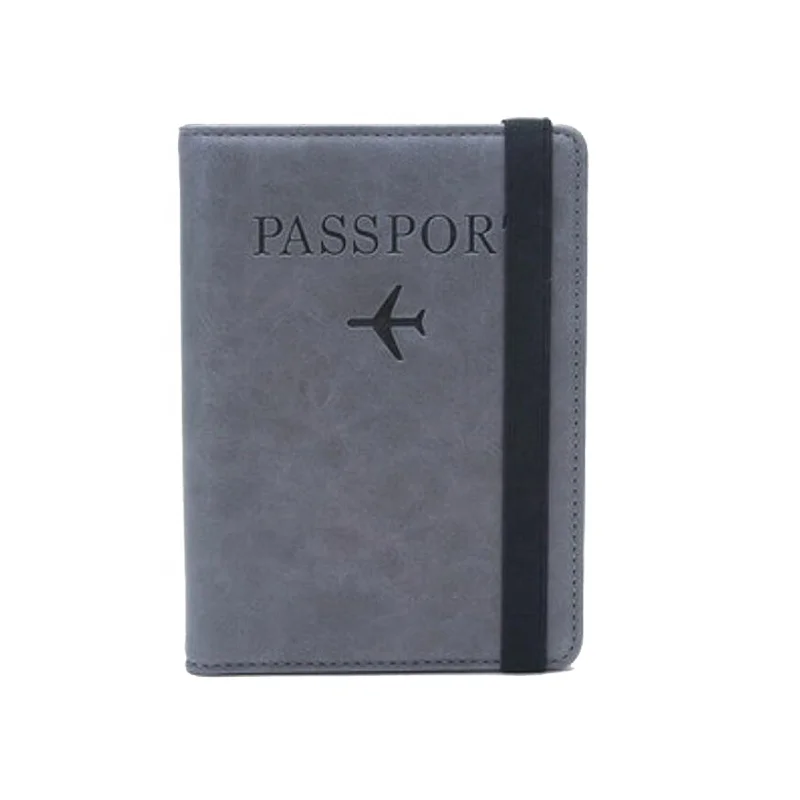 Anti-safe Card Wallet Passport Holder For Men And Women