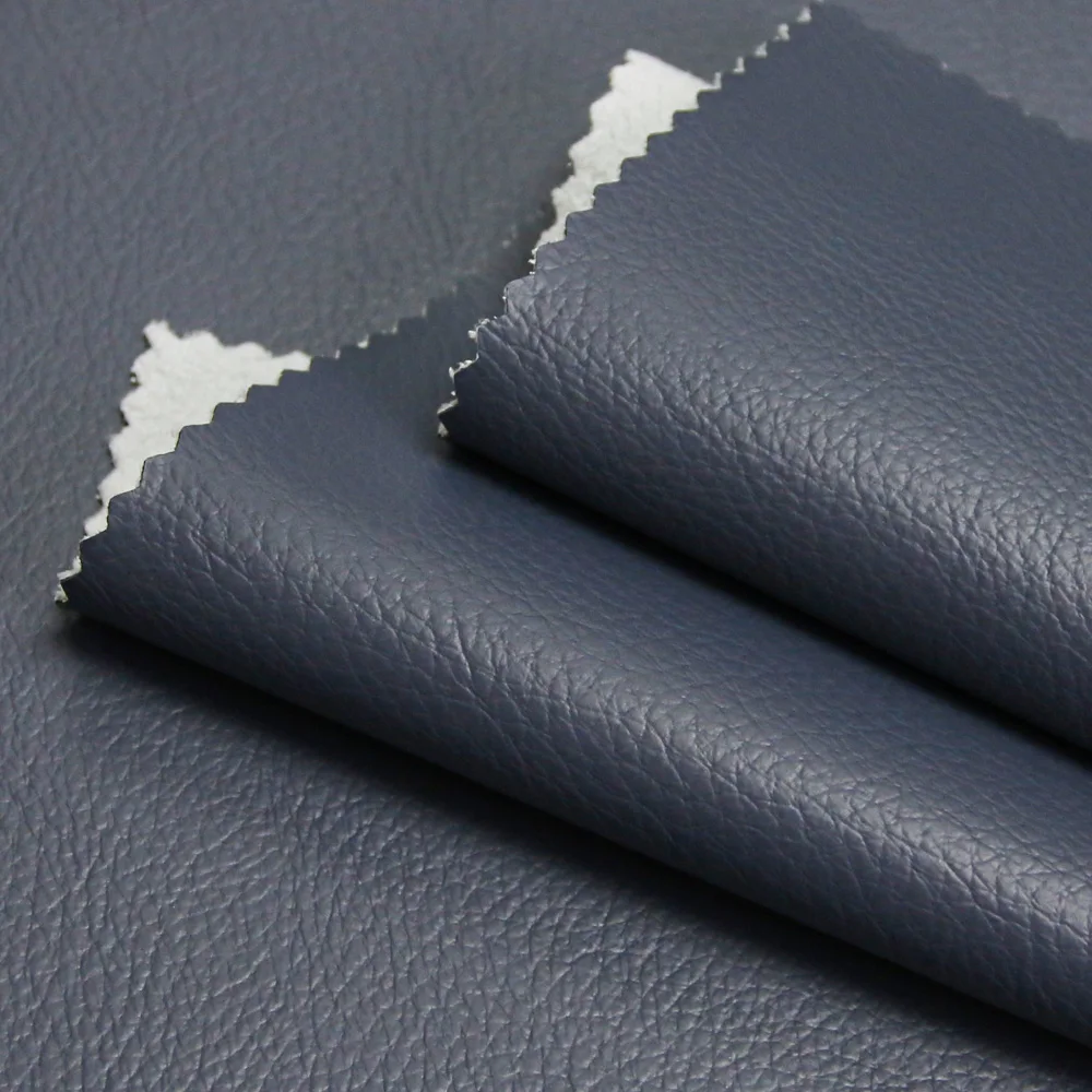 new style luxury soft skin touch 57% pu artificial leather material for sofa Car seat