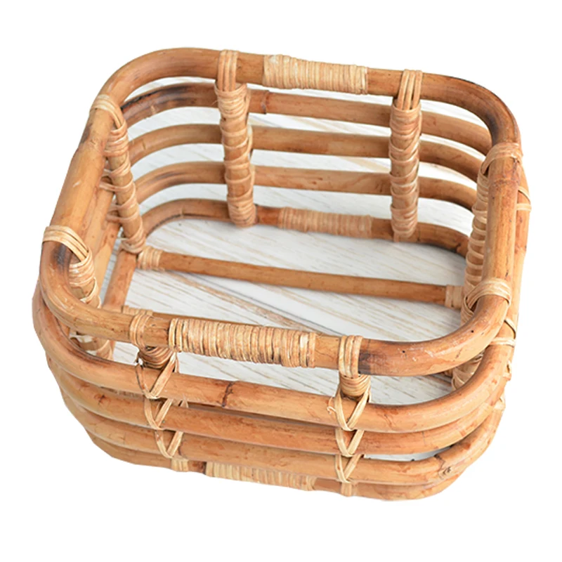
1Set Newborn Photo Shooting Basket Children Baby Full Moon Photography Woven Baskets Hot baby newborn photography props 