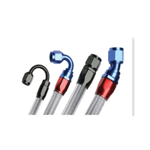 High Quality Flexible PTFE Hydraulic Nylon Stainless Steel Braided Hose Oil Cooler Hose