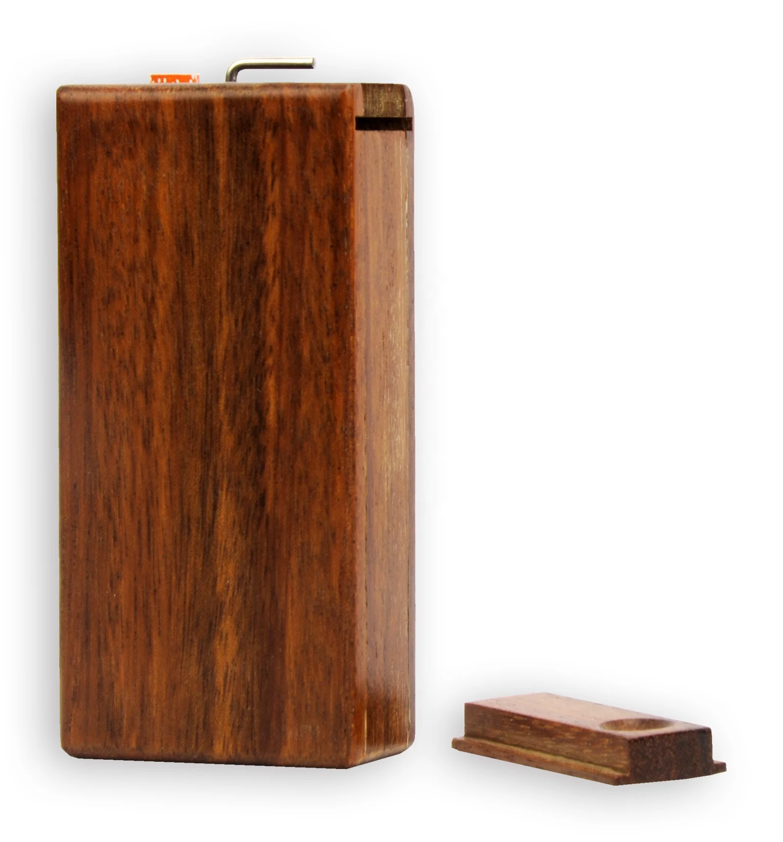 Portable Decorative Handmade Ocampu Wood Cigarette Box
