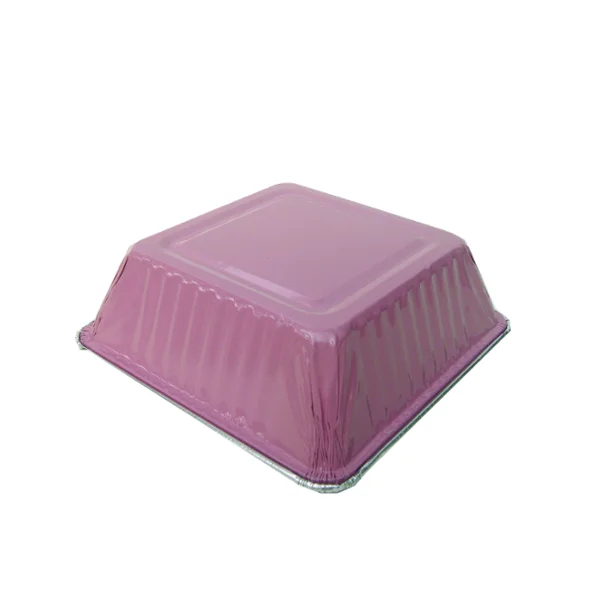 Airline disposable aluminum foil barbecue trays