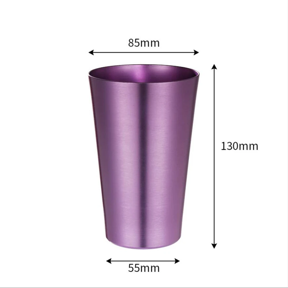 16oz 12oz custom color and logo aluminum beer cup reusable custom changing color