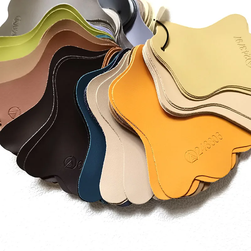 PVC Artificial Leather Customized different model Vinyl Two Tone for Sofas seat cover with knitted suede brushed Cotton backing