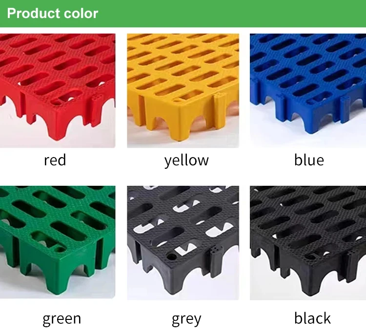 2024 classic design waterproof car wash modular pp interlocking garage tiles floor mat for garage