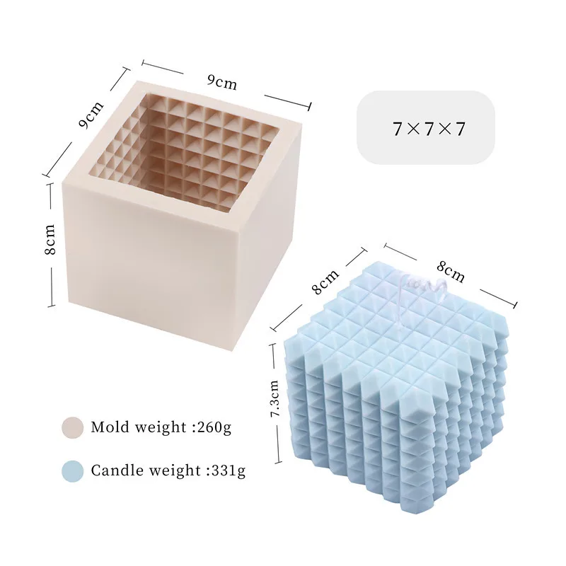 Wholesale Custom Making Nonstick 3D Molde De Silicona Soap Mould Baking Silicone Resin Mold Candle Chocolate Cake Silicon Molds