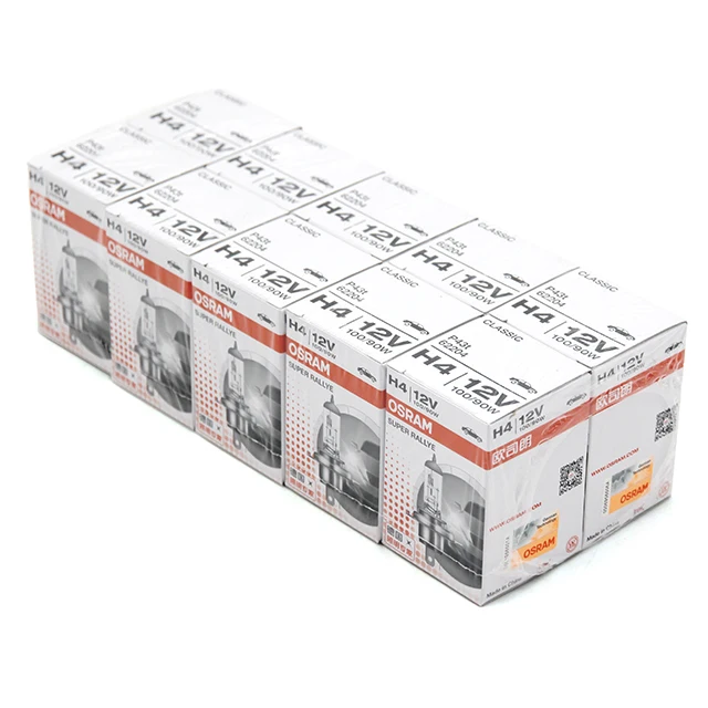 Галогенные лампы OSRAM H4 12 в 100/90 Вт P43t 62204 для внедорожных фар