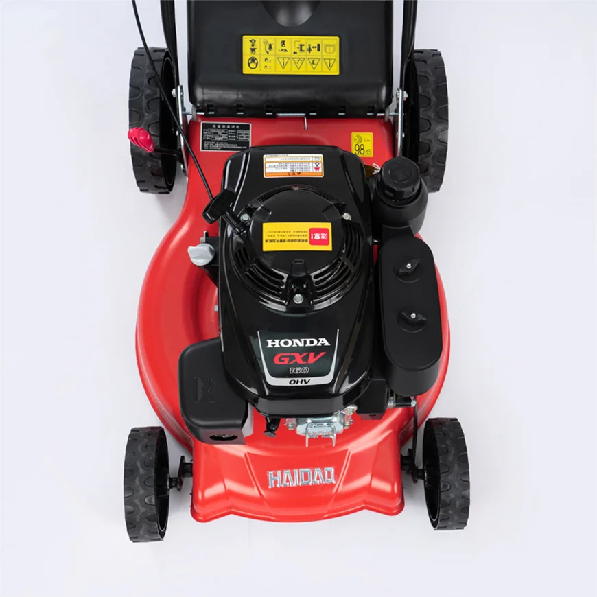 Hot Seller Gasoline Engine Cordless Hand Push Lawnmower 20 Inch Grass Cutter Motor Petrol Lawn Mowers