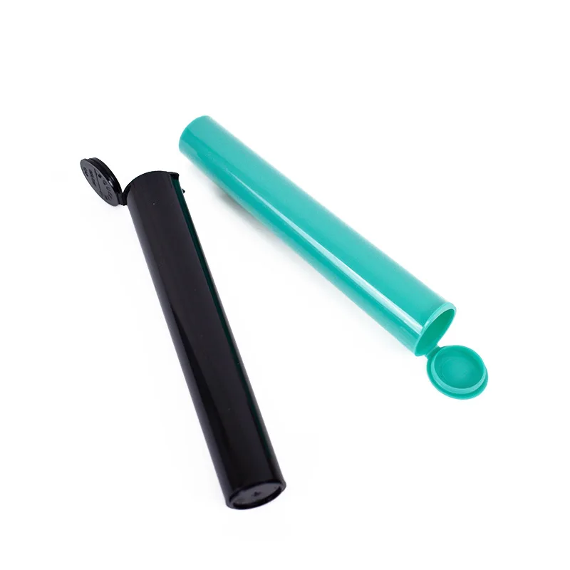 Wholesale Childproof Packaging 98 110 red mini colored medical pill pre roll screw top childproof plastic tubes