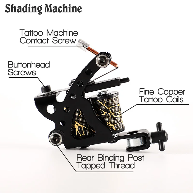 
Wholesale Tattoo Supplies Professional Tattoo Kits Two Tattoo pens machine gun 