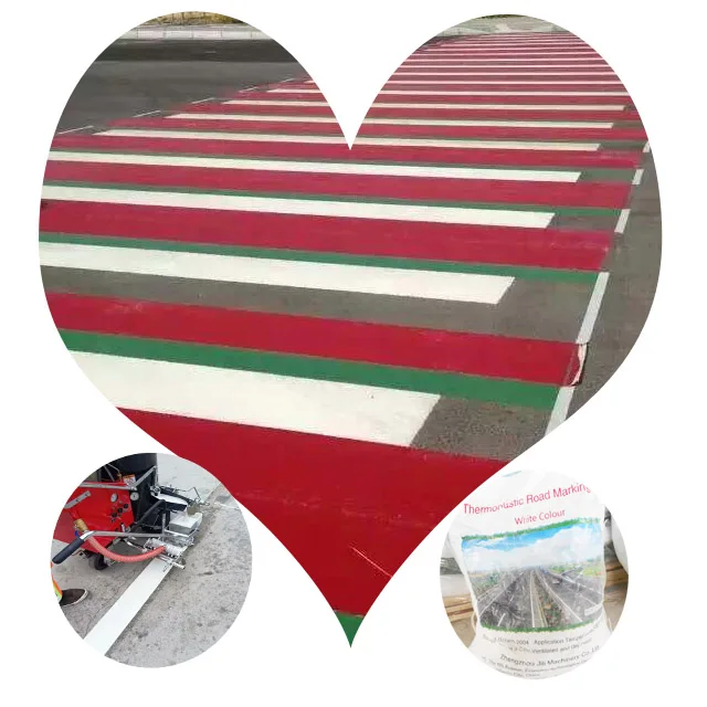 Luminous Thermoplastic Road Marking Paint Hot Melt Traffic Line Customized Paint Suppliers