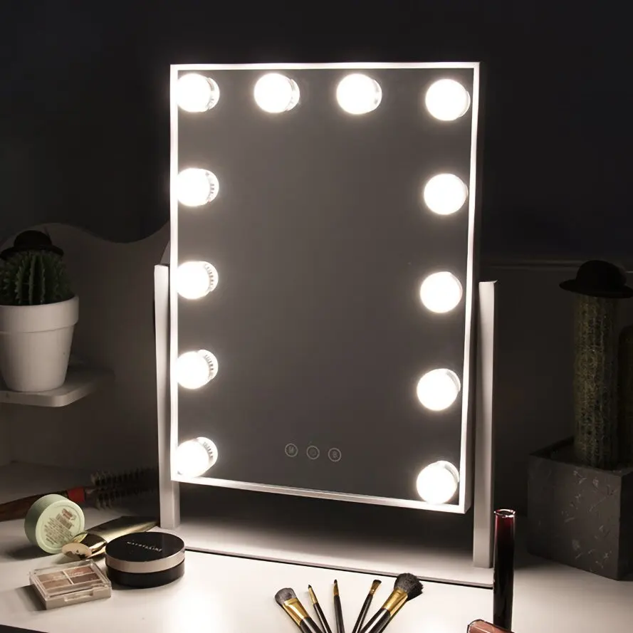 Desktop decoration Indoor Beauty Multi color customizable Desktop Ultra Clear imaging Make up Mirror