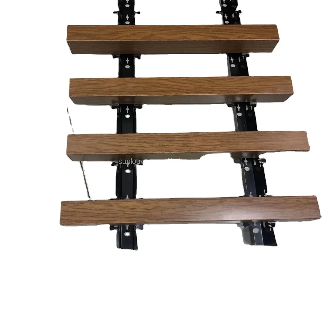 3D Suspended Ceiling  Modern Interior Ceilings Tile Environmental-friendly Fireproof  Baffle Ceilings