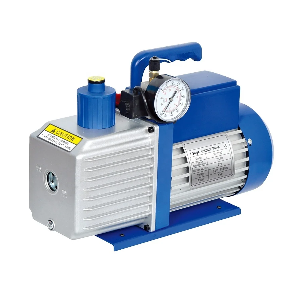 Copper Wire Single/Double stage Vacuum Pump for other Refrigeration and Air Conditioner HVAC electric air pump 1.5cfm