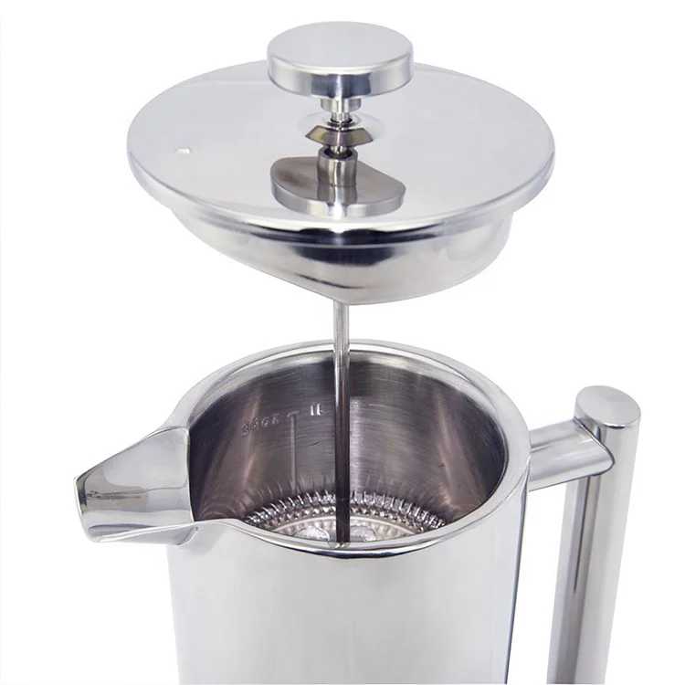 Высококачественная изоляция cafetiere 1 литр 8 чашек сервировочная французская пресс-Кофеварка