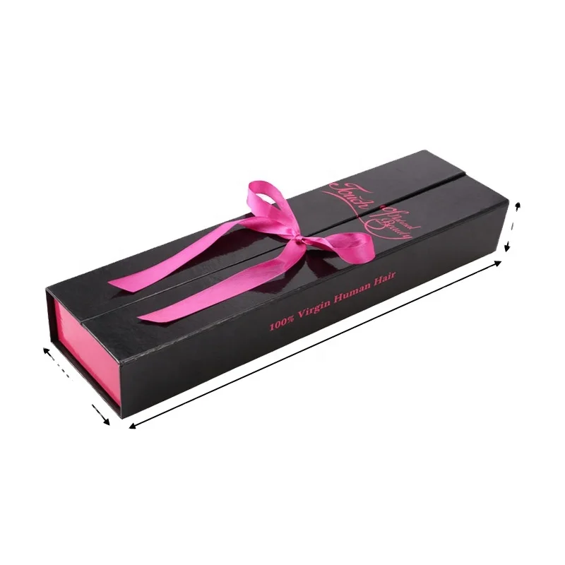 Hot Sale Custom High End Luxurious Hair Extension Eyelash Makeup Set Ribbon Gift Packaging Box