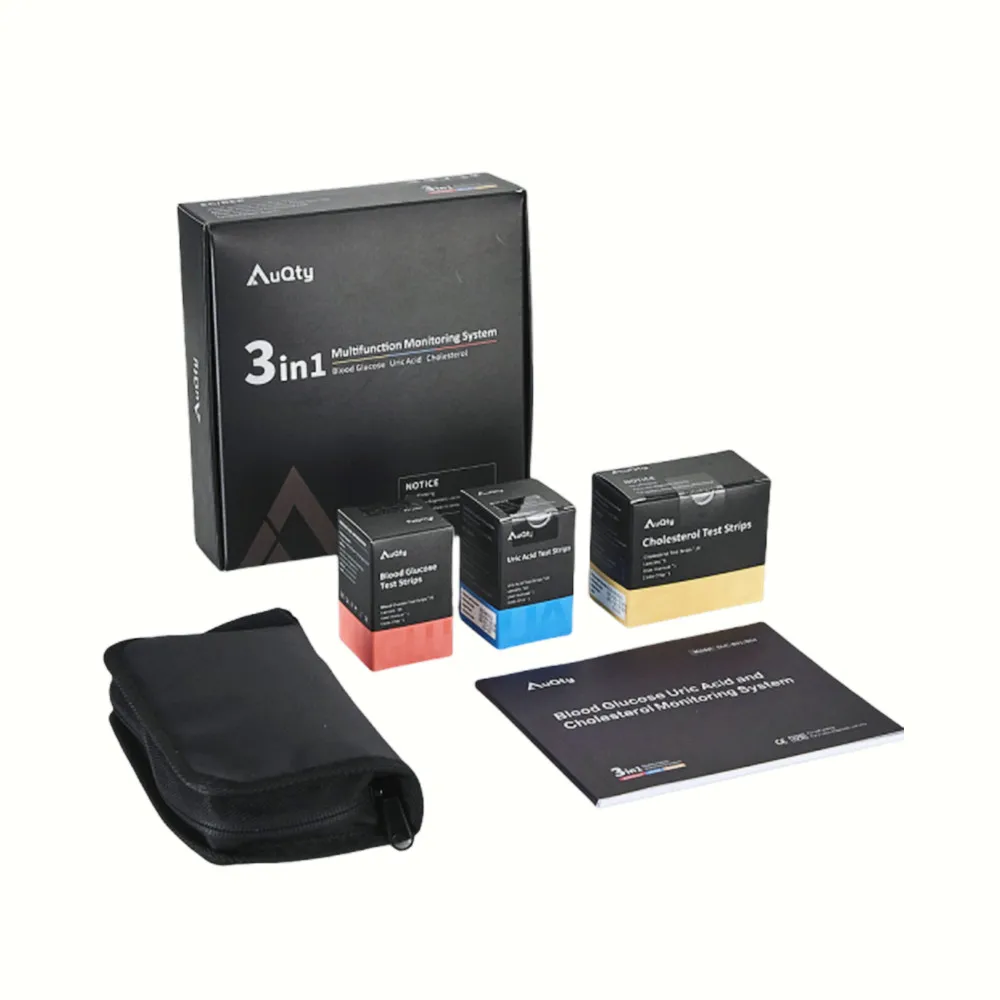 Glucometros Blood Glucose Monitor Blood Glucose Meter Blood Glucose Test Strips Diabetic 3 in 1