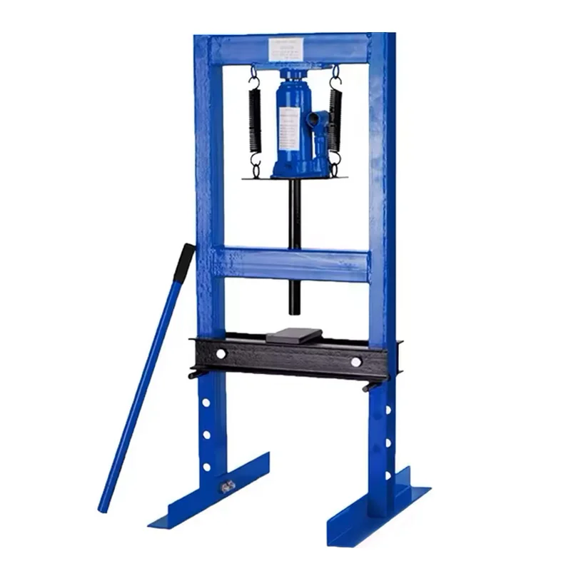 Hot Selling Vehicle Equipment Hydraulic Shop Press With Car Bottle Jack