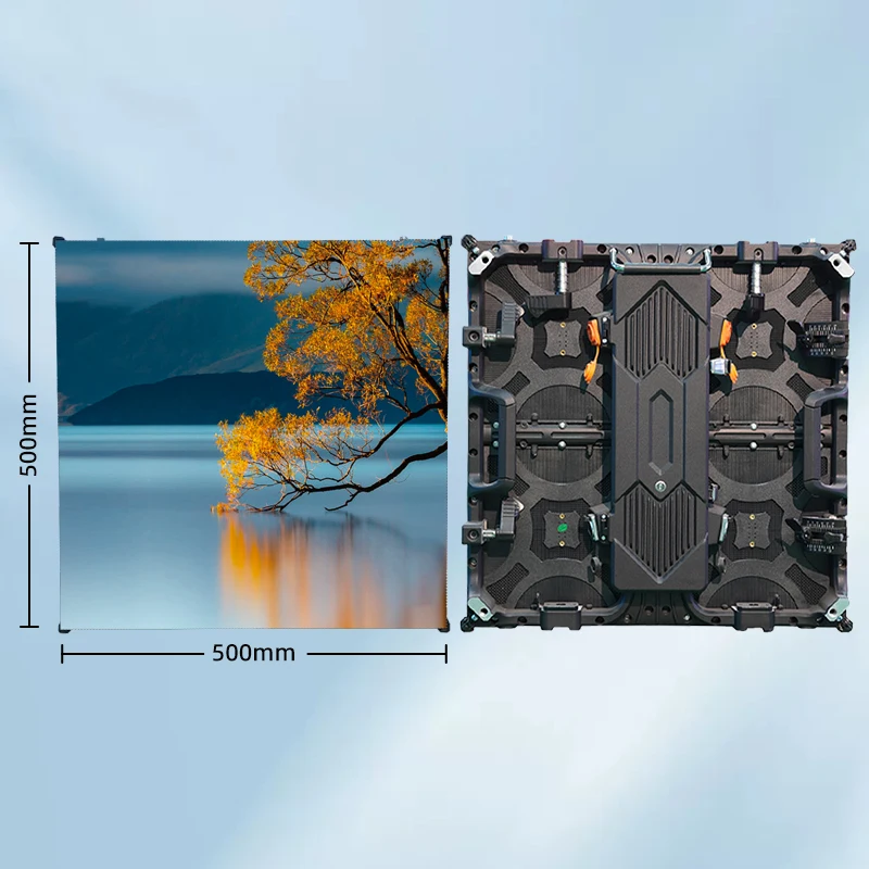 Ultra-thin indoor and outdoor advertising Led display P2.604 video wall LCD portable splicing screen