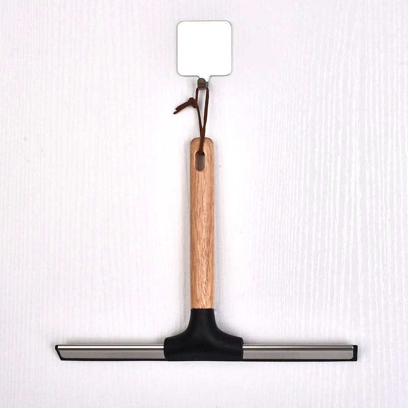 10 Inch/12inch/14inch All-Purpose Shower Wood Window Squeegee for Shower Doors Bathroom Window and Car Glass Cleaning Brush