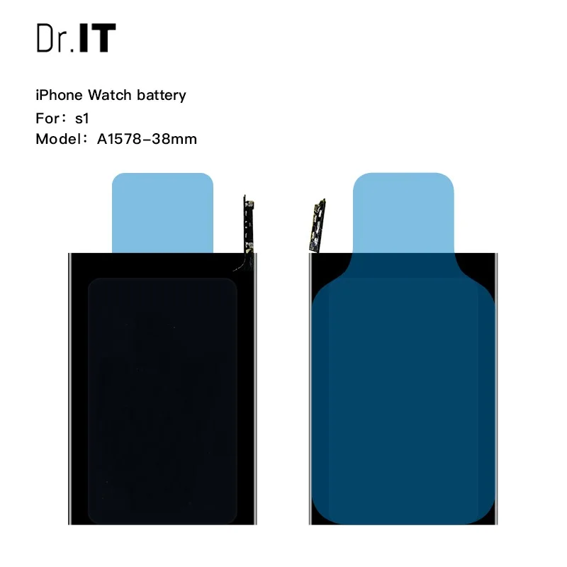 
Dr IT smart watch replacement battery A1578-38MM For watch s1 battery For Iphone s1 watch battery 