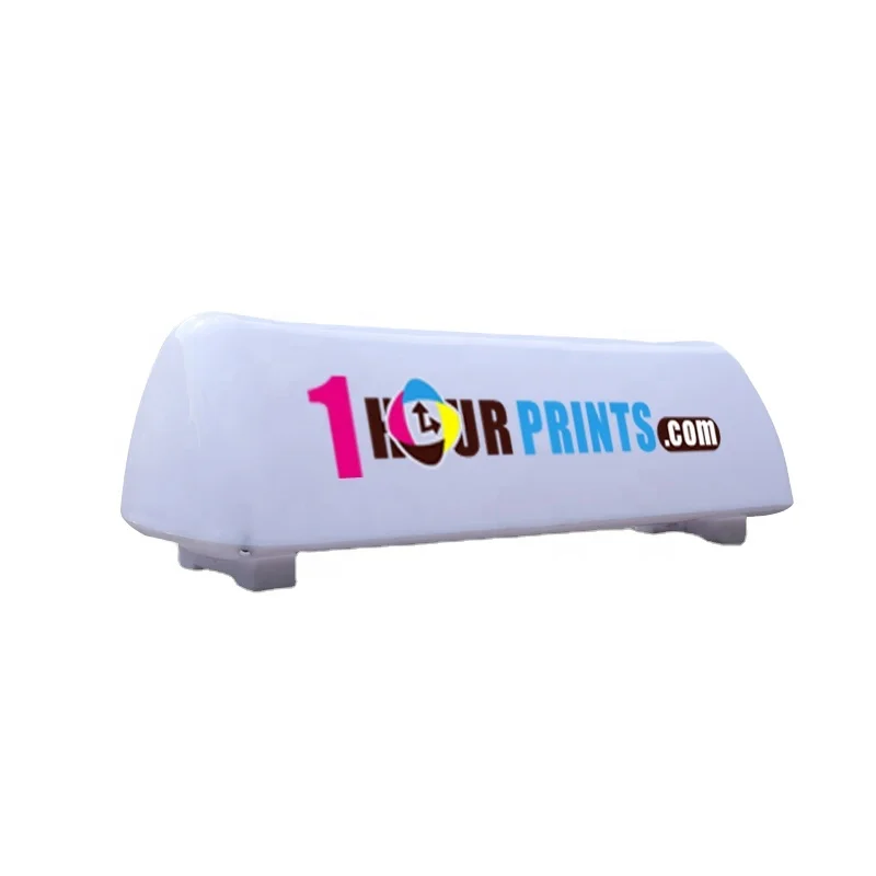 Cab lights pure white taxi sign roof top magnet with light/customized color