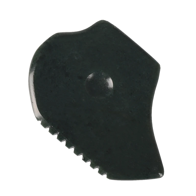 Natural healthy jade Scraping Scraper Massage Face Tool Gua Sha Board Body Massagers Restorer Cure Real Energy Jade Self Gouache