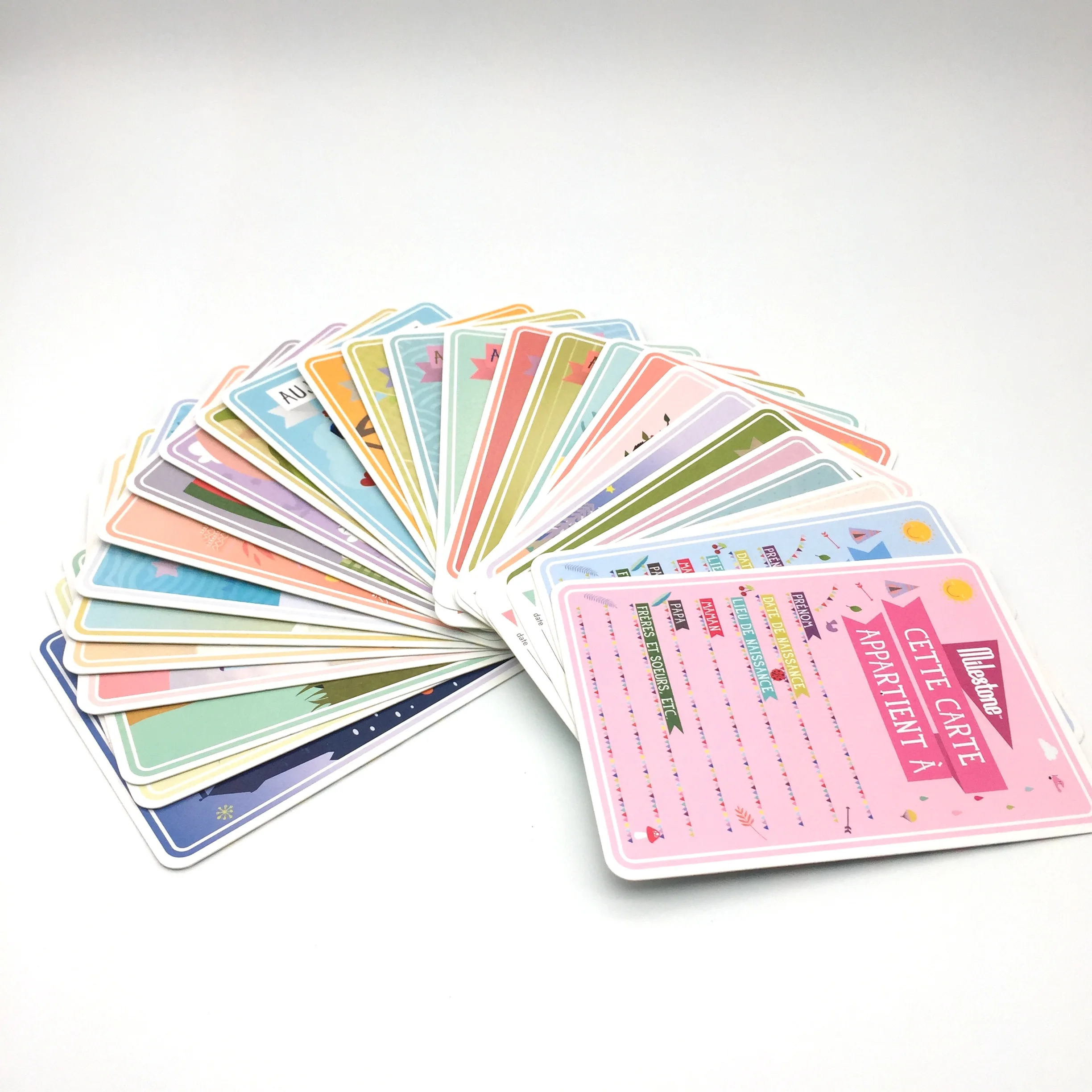 Customized Printed Business Cards Paper Cards Poster OEM Tarot Education Cards Printing Service Offset Printing Art Paper 100pcs