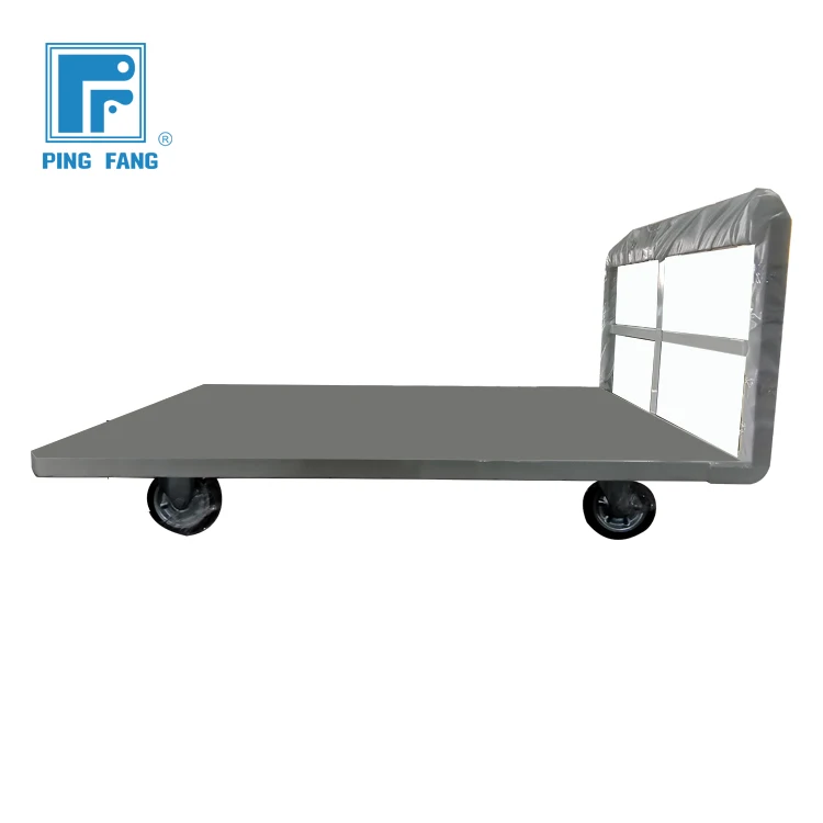 Hot sale  Portable Warehouse Platform Cart platform hand trucks foldable trolley platform hand truck