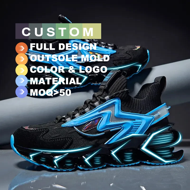 Jinbeile shoes men fashion gym tennis shoes men sports sneakers casual shoes custom men running sneaker