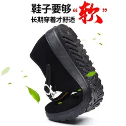 Сертифицированные CE мокасины; Женская обувь черного цвета с орнаментом ручной работы