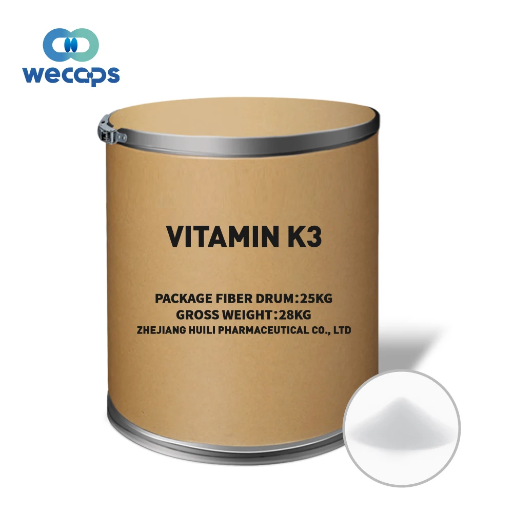 Wecaps Supplement Good Price Menadione CAS 58-27-5 Vitamin K3 Powder