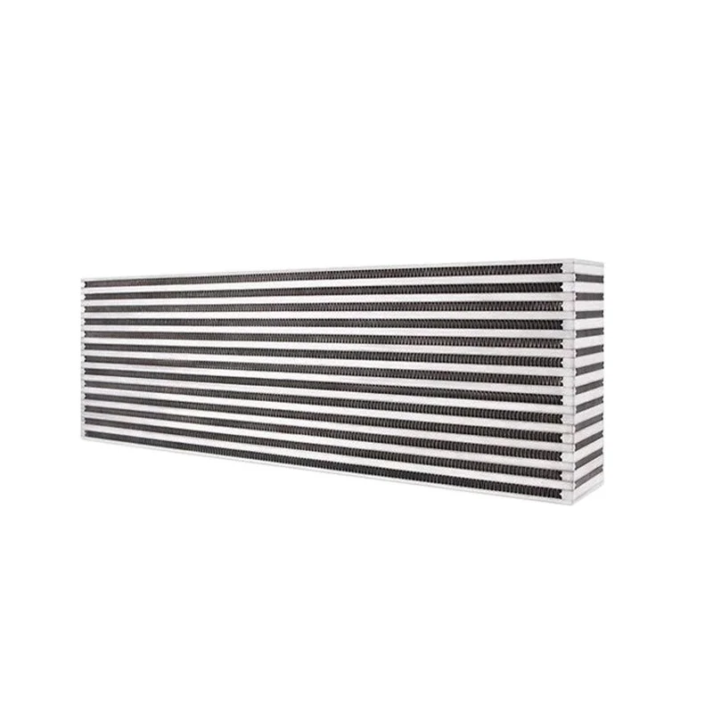 custom made china aluminum bar plate air-to-liquid intercooler core aluminum radiator core