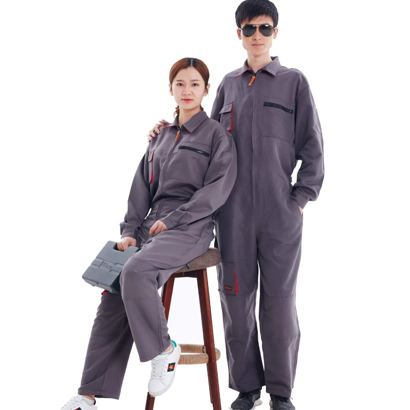 
High quality mens soft workwear coveralls work out clothes for men and women 