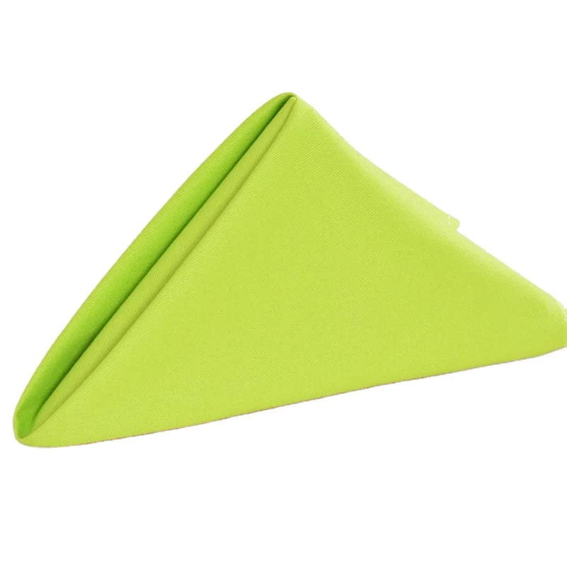 TS010 Green linen napkins sage napkins linen gauze cotton napkin