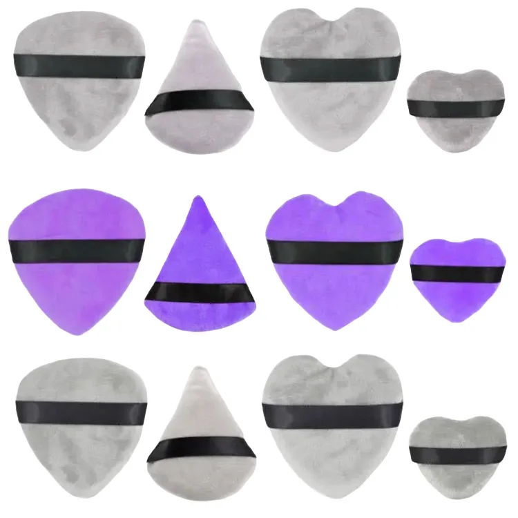 makeups set powder puff accessories new products chinese online markets heart cosmetic puffs
