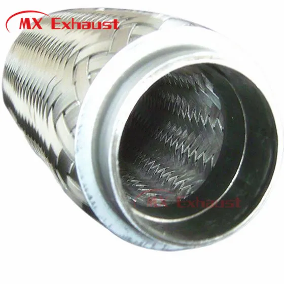 Universal Oem Factory Stainless Steel Car Muffler Exhaust Braided Flexible Pipes Corrugated Tubes Flexrohr Auspuff