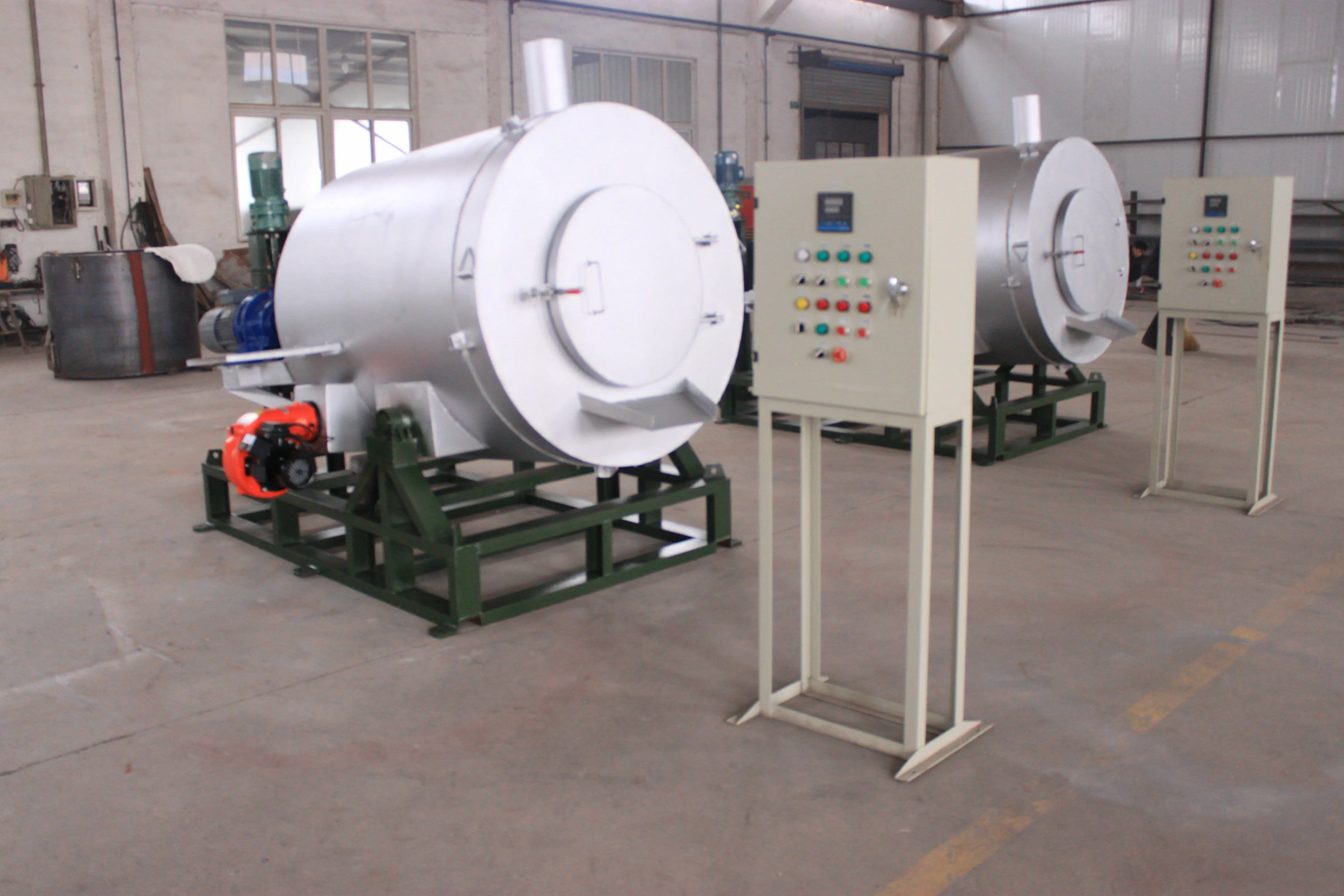 aluminum rotary melting furnace rotary furnace zinc