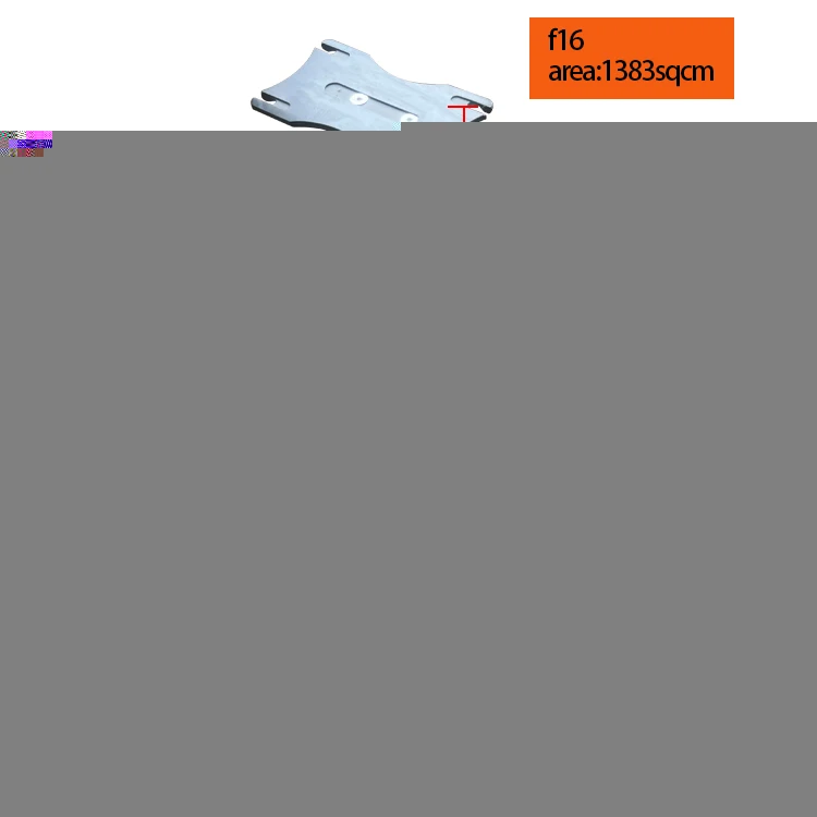 Water surfing sports with an area of 1383 square centimeters of carbon fiber F16 aluminum body, fast  intermediate players