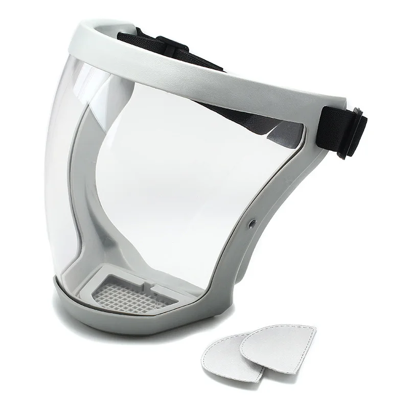 Cheap Price All-In-One High-Definition Protective Isolation Anti-Fog Transparent Full Face Pc Cycling Sports Shield