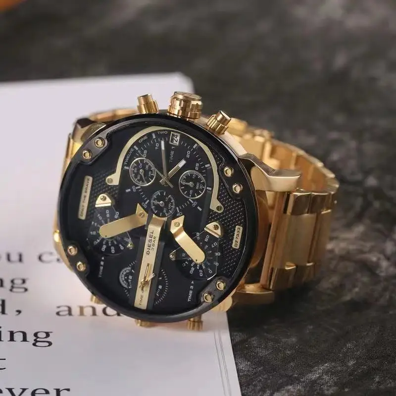 
2017 luxury japan movt quartz watch stainless steel back mens watch best quality gold watch OEM/ODM 