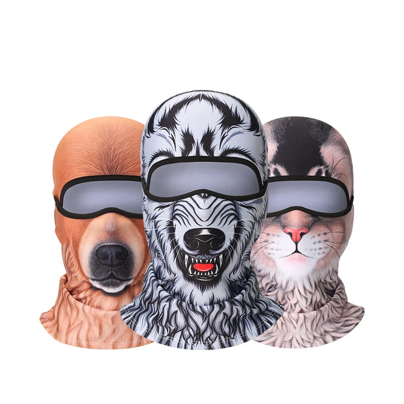 
Halloween Polar Fleece Personal Protection Balaclava Windproof Breathable Cold Protection Full Coverage protect 